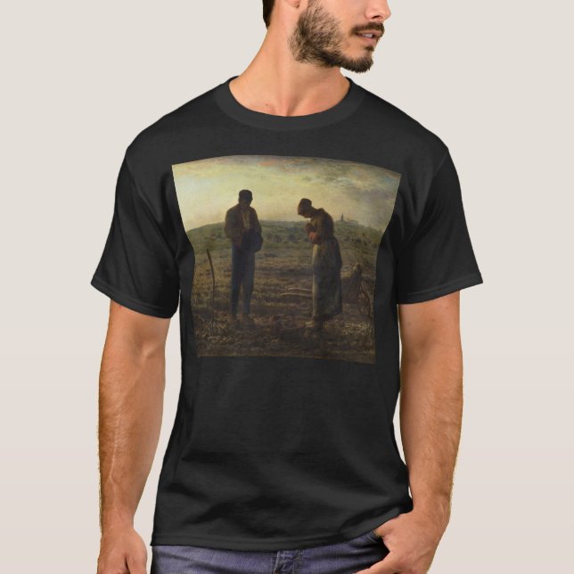 Camiseta El ángel de Jean-François Millet (Anverso)