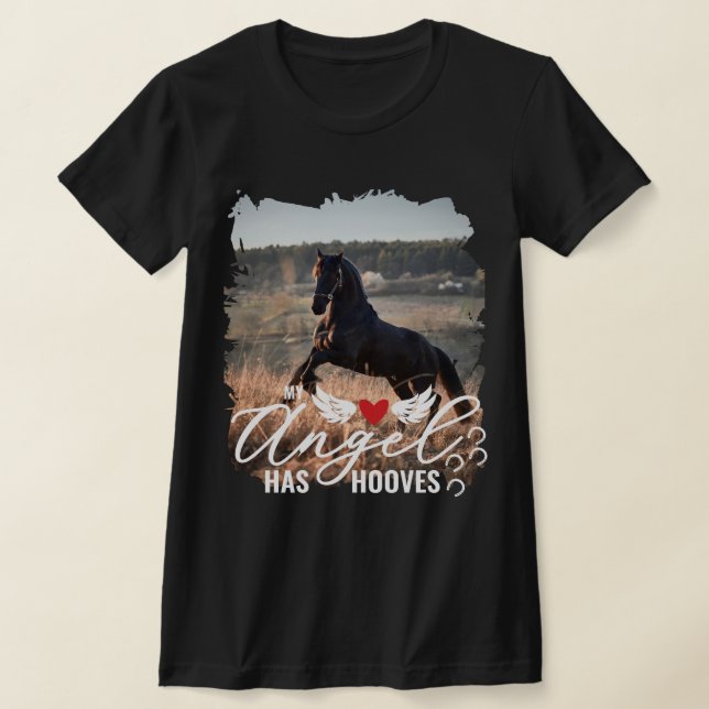 Camiseta El Ángel de la foto de Brushstrot tiene el monumen (Distribución)