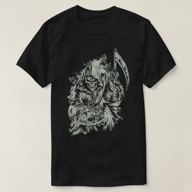 Camiseta el ángel de la muerte (Diseño del anverso)