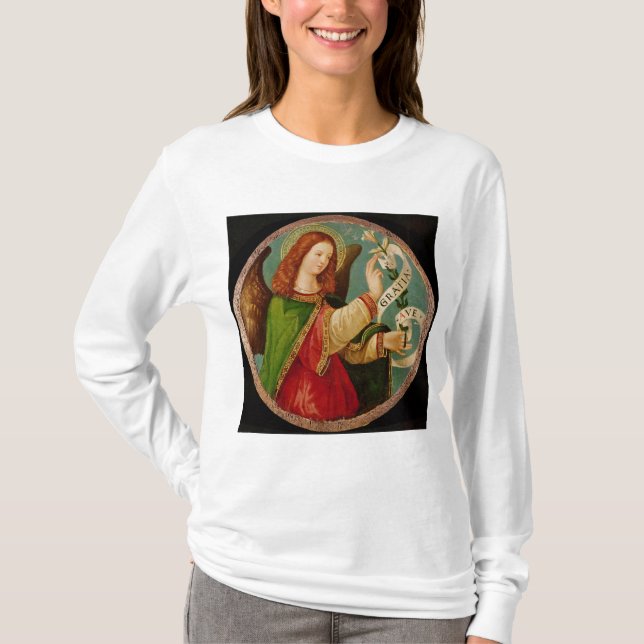 Camiseta El ángel del anuncio (Anverso)
