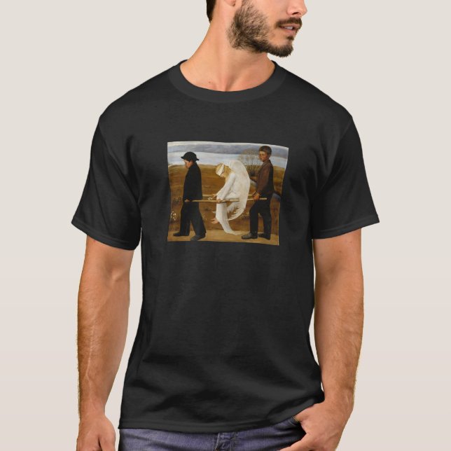 Camiseta El ángel herido de Hugo Simberg (Anverso)