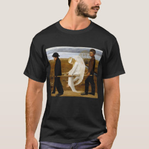 Camiseta El ángel herido pintando Hugo Simberg, 1903