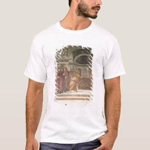 Camiseta El ángel que aparece a St. Zacharias en
