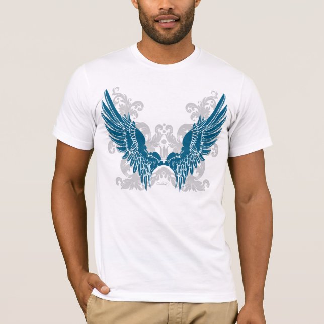 Camiseta El ángel se va volando #2a (Anverso)