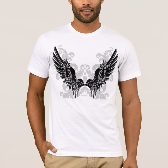 Camiseta El ángel se va volando #4a (Anverso)