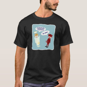 Camiseta El ángel y el diablo en mi hombro