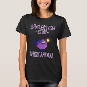 Camiseta El Anglerfish es mi Espíritu Animal Anglerfish