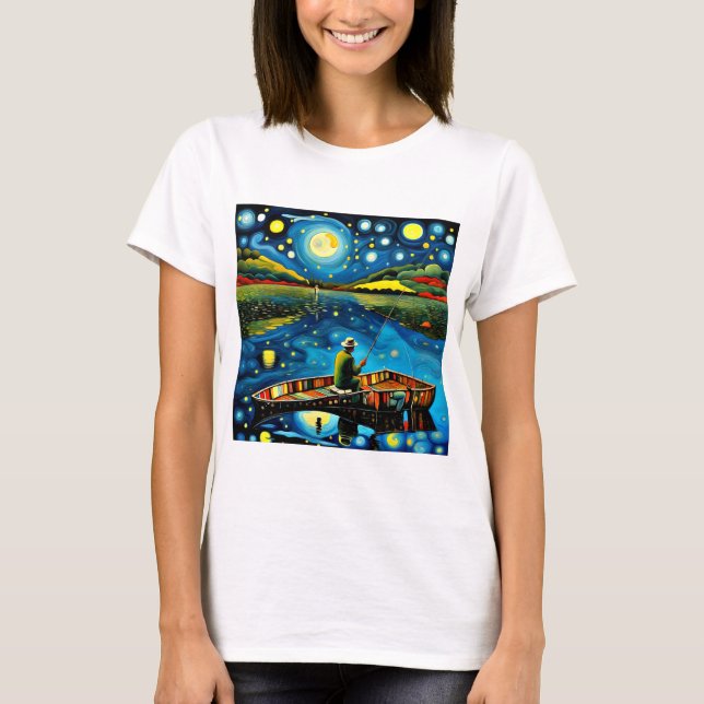 Camiseta El ángulo nocturno 1 (Anverso)