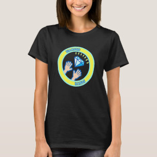 Camiseta El Anillo De Oro De Las Manos De Diamante Yolo Se