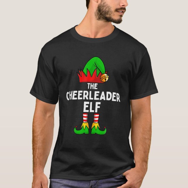 Camiseta El animador Elf Navidades graciosos coincidiendo (Anverso)