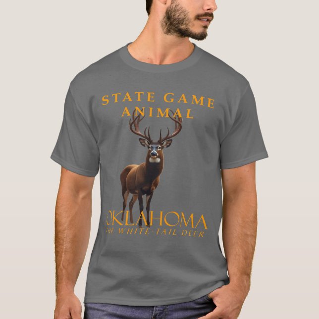 Camiseta El animal del juego del territorio de Oklahoma (Anverso)