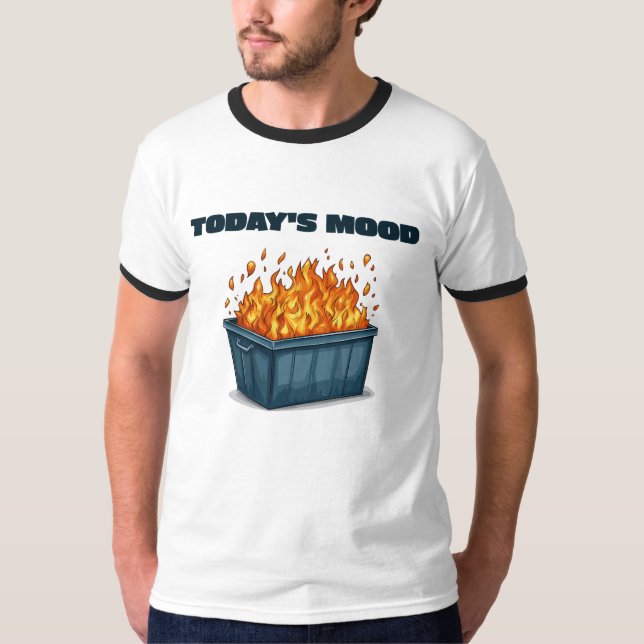 Camiseta El ánimo de hoy (Anverso)