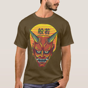 Camiseta El animo del demonio japonés Oni Japan