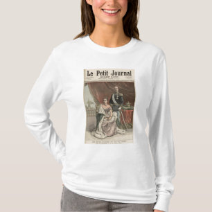 Camiseta El aniversario Boda de plata del rey