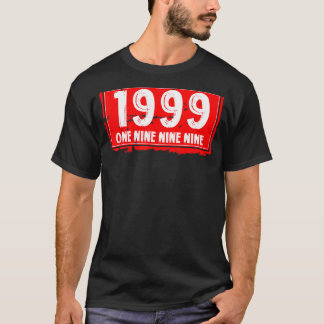 Camiseta El año de nacimiento de los hombres y las mujeres