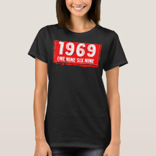 Camiseta El año de nacimiento de los hombres y las mujeres