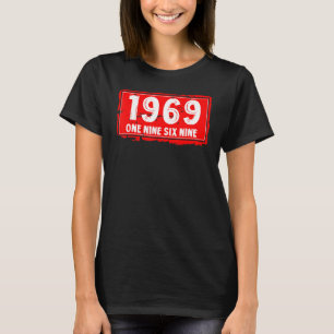 Camiseta El año de nacimiento de los hombres y las mujeres