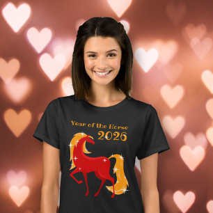 Camiseta El año del caballo de bomberos 2026: Las mujeres d