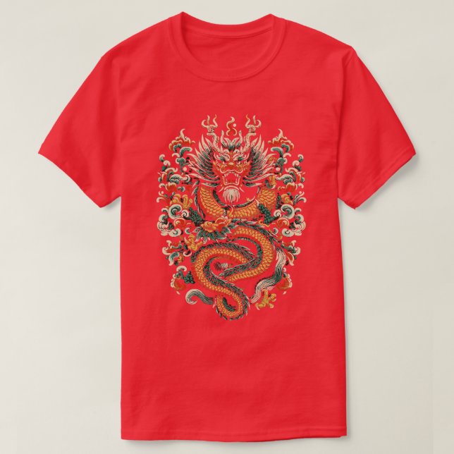 Camiseta El Año Del Dragón (Diseño del anverso)