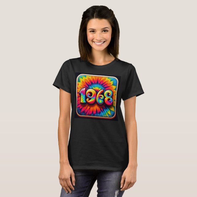 Camiseta El AÑO era 1968 (Anverso completo)