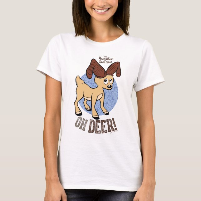 Camiseta EL AÑO SIN SANTA CLAUS™ | Vixen "Oh ciervo" (Anverso)