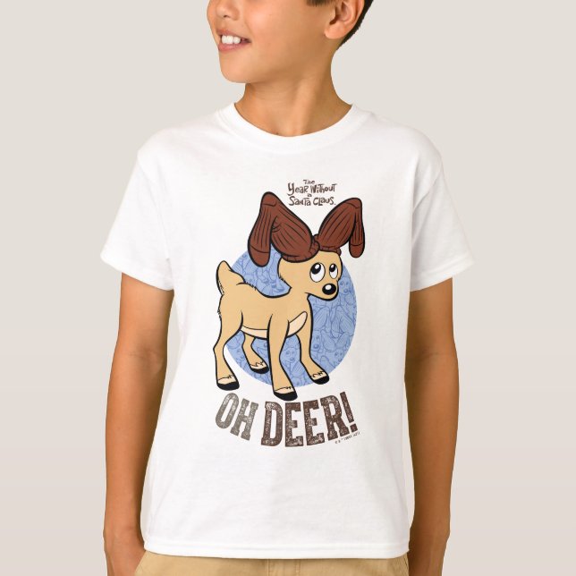 Camiseta EL AÑO SIN SANTA CLAUS™ | Vixen "Oh ciervo" (Anverso)