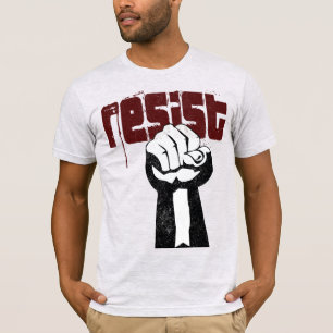 Camiseta El antifascismo antiTrump resiste protestas políti