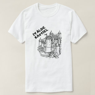 Camiseta El antiguo castillo de Frisia, el castillo de kast