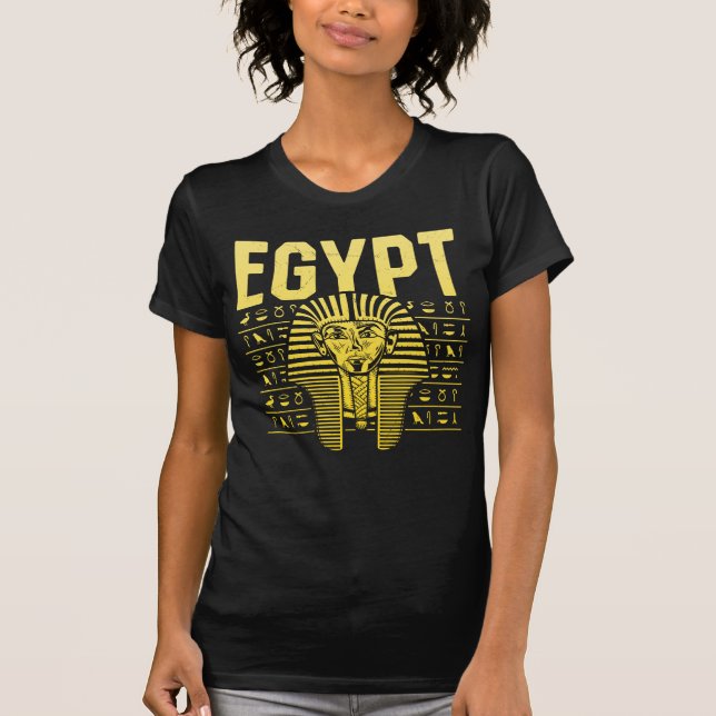 Camiseta El antiguo Egipto del Faraón Egipcio de Tutankhamu (Anverso)