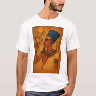 Camiseta El antiguo faraón egipcio Akhenaten el arte de ado