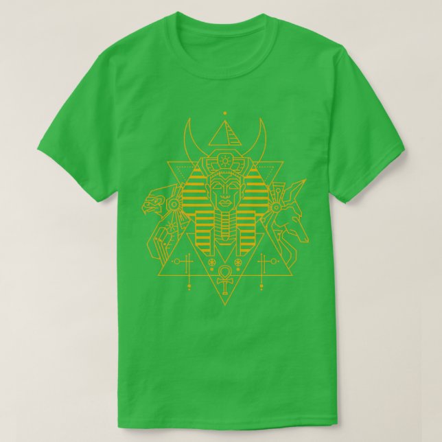 Camiseta El antiguo faraón egipcio Egipto (Diseño del anverso)