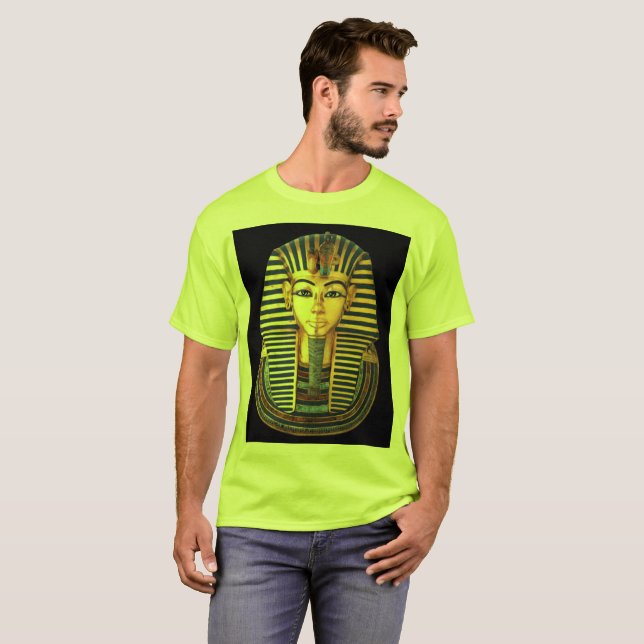 Camiseta El antiguo faraón egipcio rey Tutankhamun (Anverso completo)