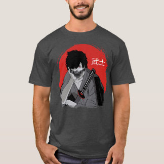 Camiseta El antiguo guerrero japonés samurai Bushido Miyamo