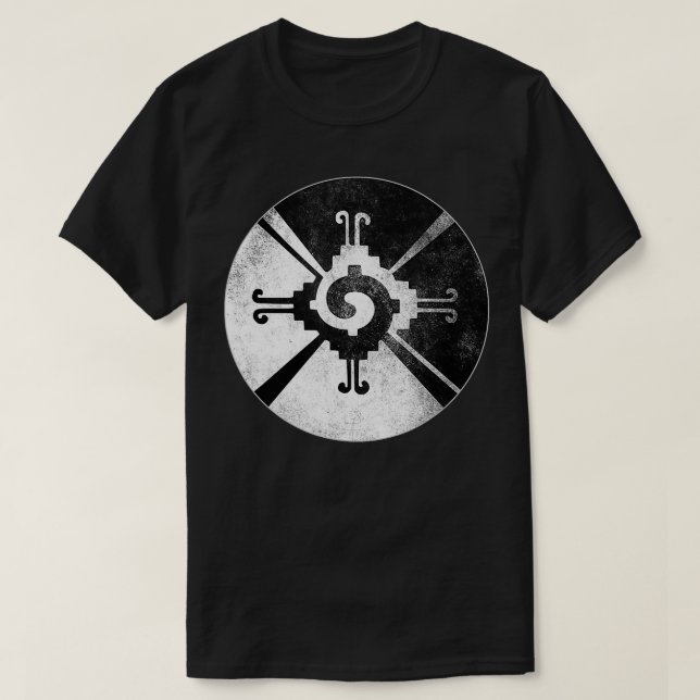 Camiseta El antiguo Mayanof Balance de Estabilidad Hunab Ku (Diseño del anverso)