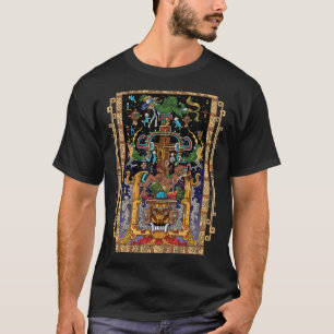 Camiseta El antiguo rey maya Pakal Azteca Civilización mi