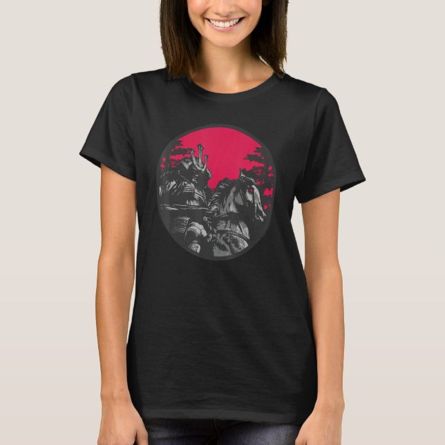 Camiseta El antiguo Samurai japonés Bushido Katana Ronin As (Anverso)