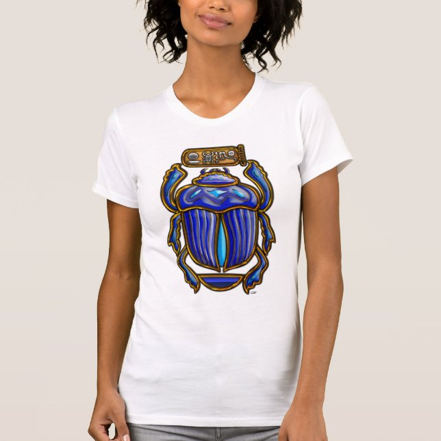 Camiseta El antiguo Scarab Egipcio (Anverso)