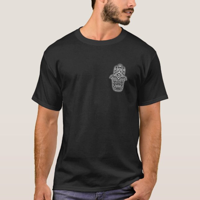Camiseta El antiguo símbolo Hamsa (Anverso)