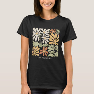 Camiseta El antiTrump sutil no mi presidente flama a las mu