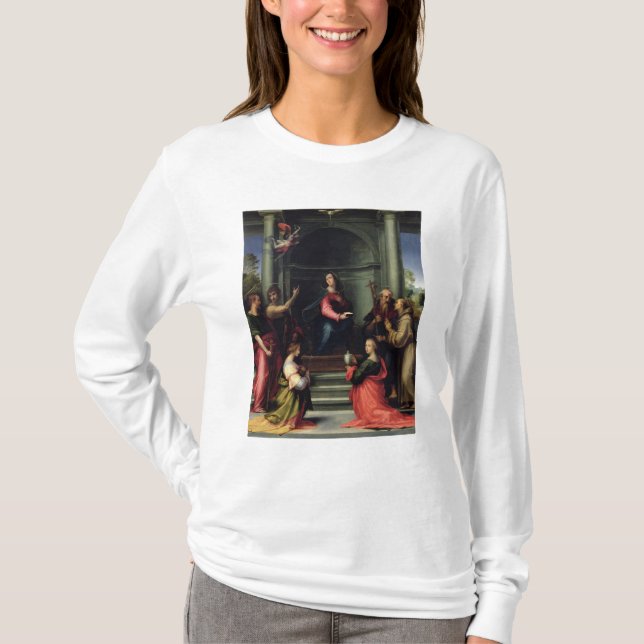 Camiseta El anuncio con los santos, 1515 (Anverso)