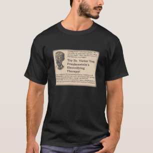 Camiseta El anuncio de antaño de Frankenstein