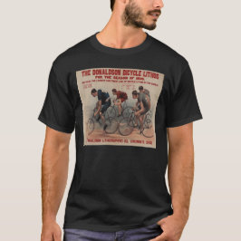 Camiseta El anuncio de la bicicleta Donaldson para la tempo