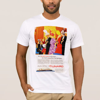 Camiseta El anuncio del Fiesta de la Reina Cunard