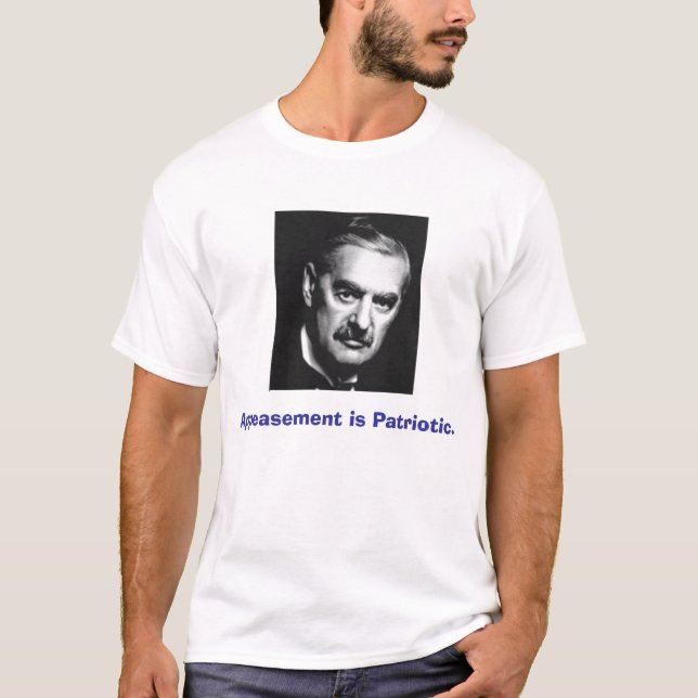 Camiseta El apaciguamiento es patriótico (Anverso)