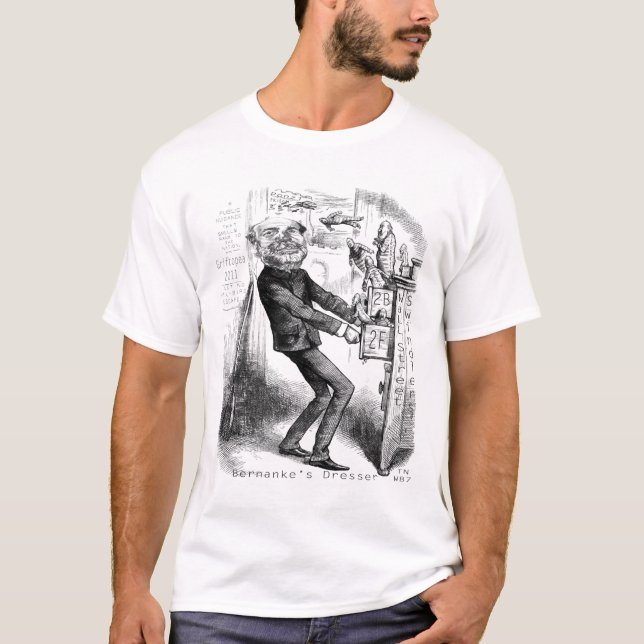 Camiseta El aparador de Bernanke (Anverso)
