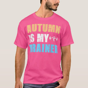 Camiseta El Aparato Motivacional De Fitness Workout El Otoñ