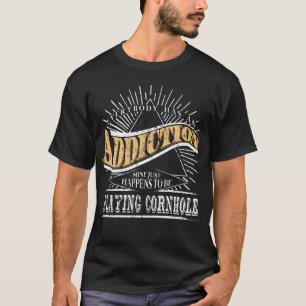 Camiseta El apego es tablero de Cornhole del regalo de la