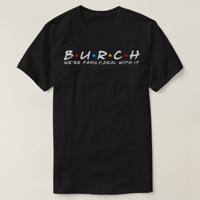 Camiseta El apellido Burch de Burch (Diseño del anverso)