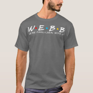 Camiseta El apellido Webb de Webb Family