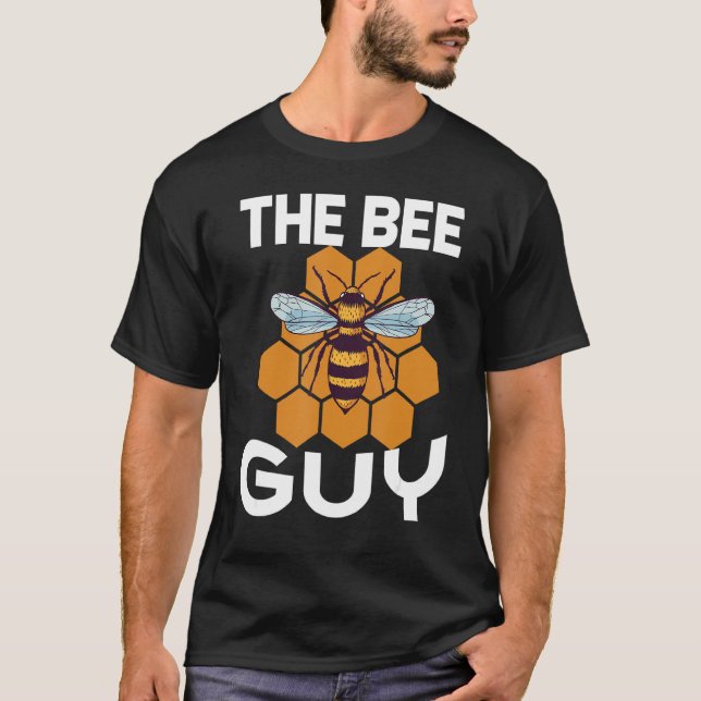 Camiseta El apicultor Bee Guy Beekeeper Bee Hive Honeyabae  (Anverso)